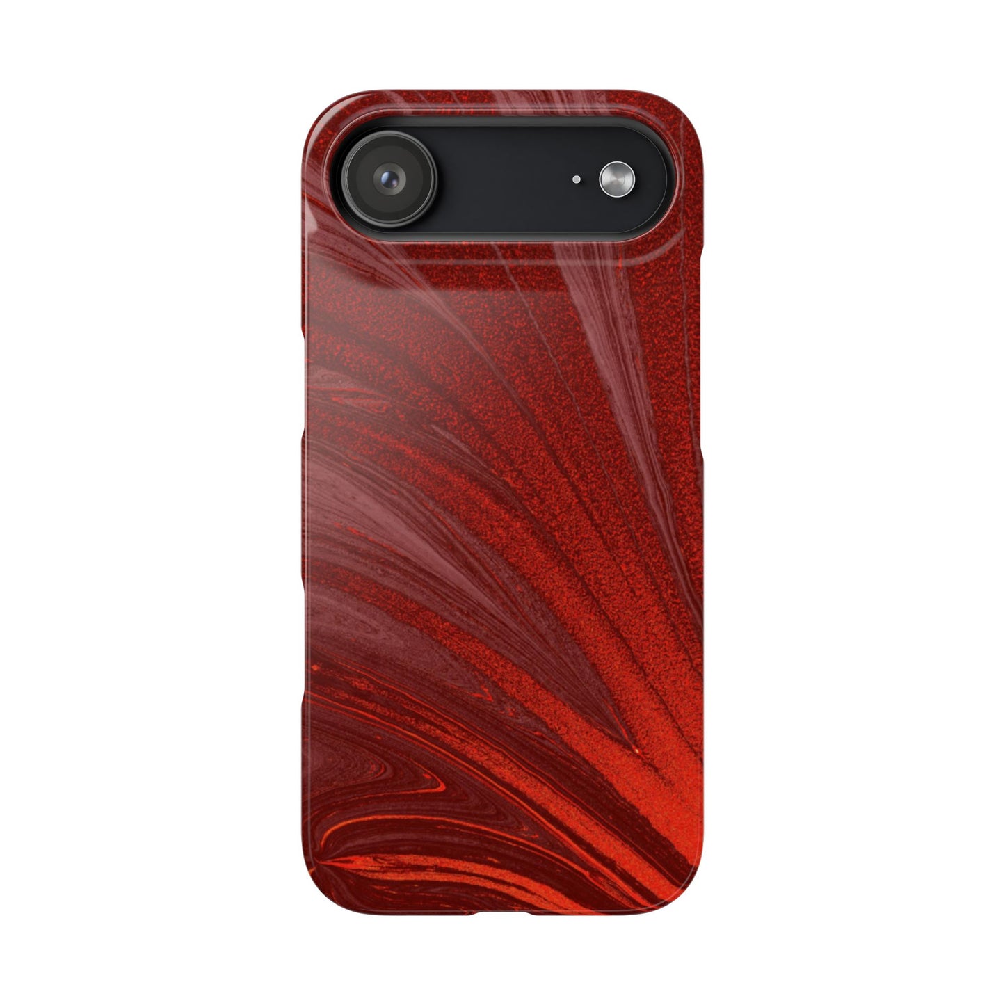 Snap Phone Case – Crimson Current