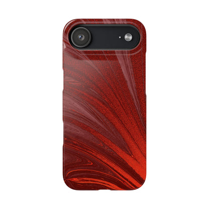Snap Phone Case – Crimson Current