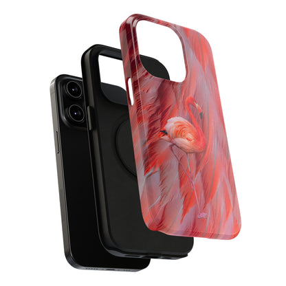 Impact-Resistant Phone Case – Scarlet Plume