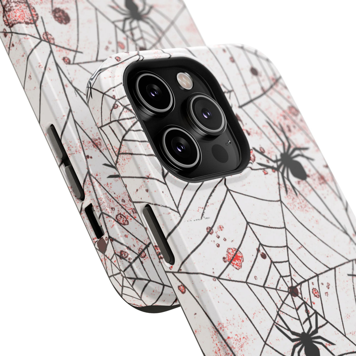 Impact-Resistant Phone Case – Blood Web