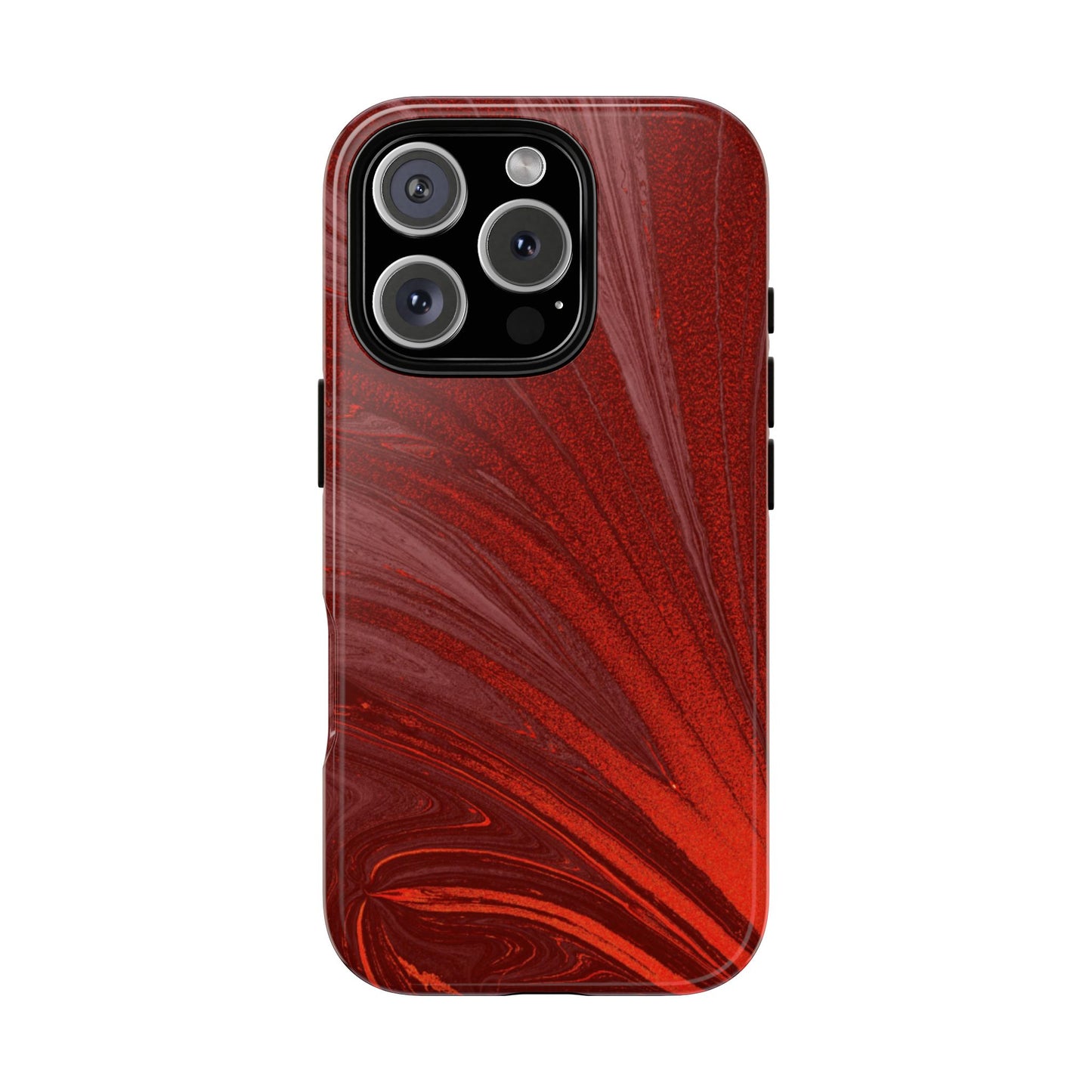 Protective Phone Case – Crimson Current