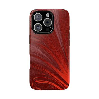 Protective Phone Case – Crimson Current