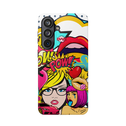 Impact-Resistant Phone Case – Pop Off – Compatible with iPhone 11–17 & Samsung Galaxy S22–S26 Series