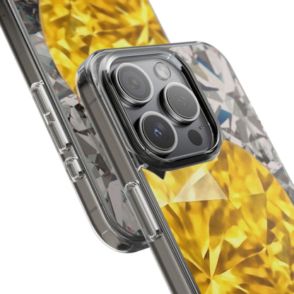 Clear Phone Case – Heart of Gold