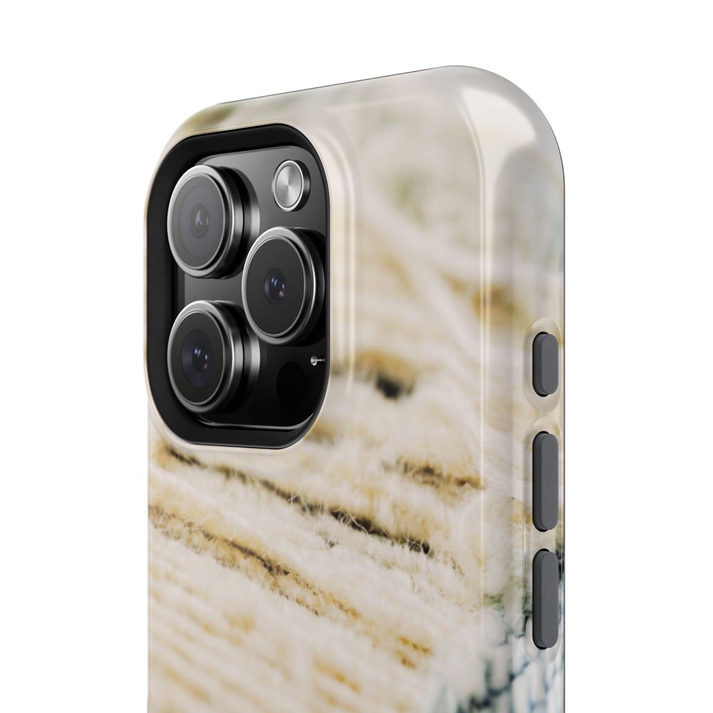 Impact-Resistant Phone Case – Woven Warmth