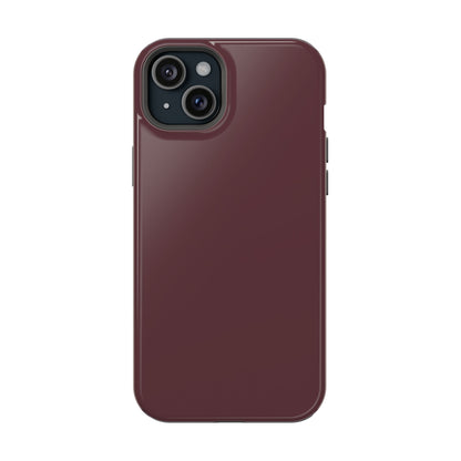 Wireless-Charging Compatible Case – Mulled Wine – Compatible with iPhone 13–17 & Samsung Galaxy S25–S26 Series