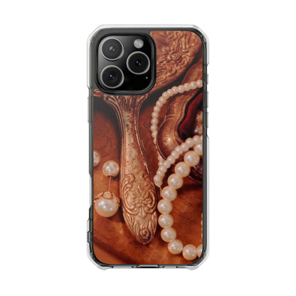 Clear Magnetic Phone Case – Bronze Vanity