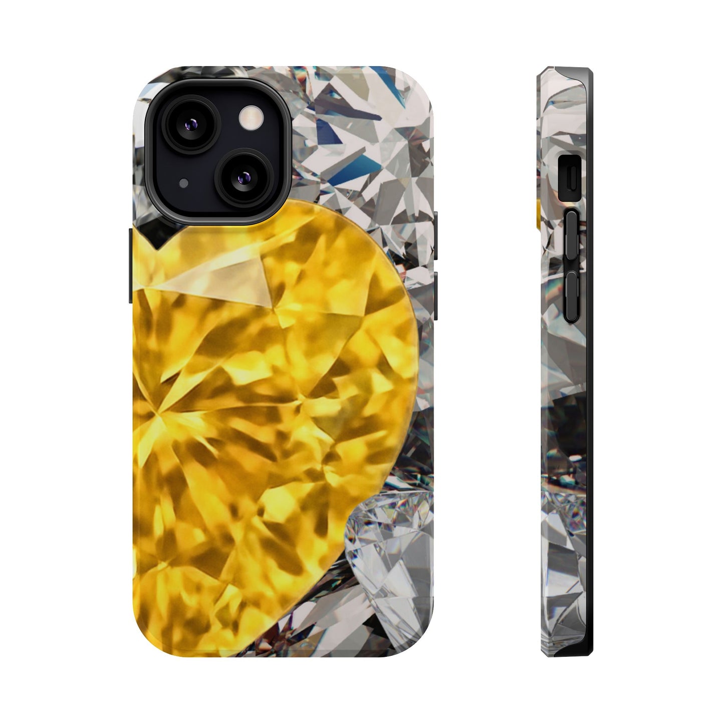 Wireless-Charging Compatible Case – Heart of Gold