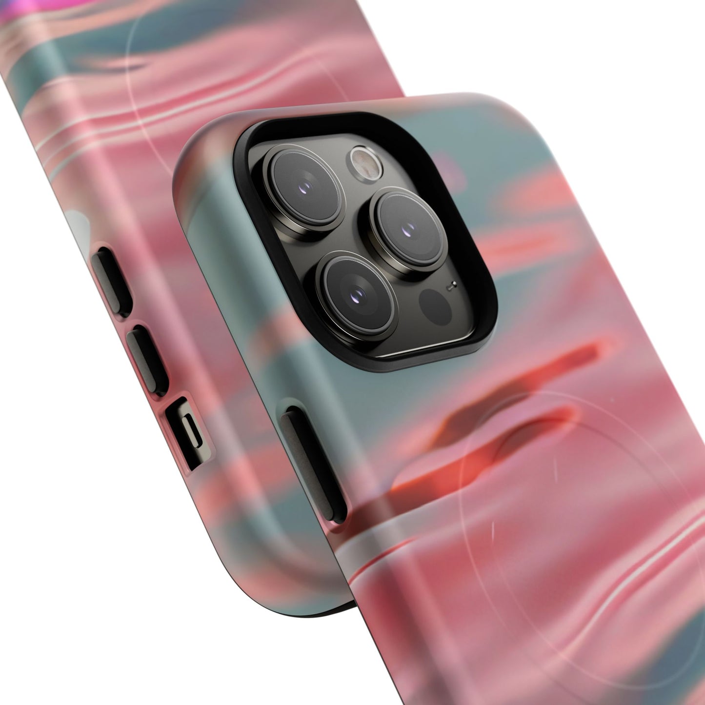 Protective Magnetic Phone Case – Liquid Sunset