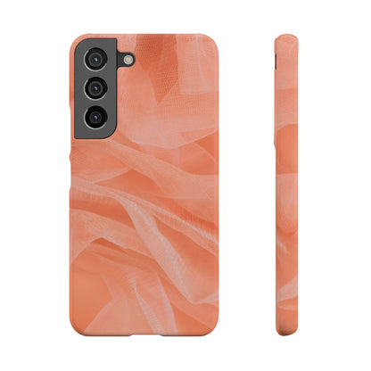 Snap Phone Case – Coral Veil