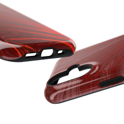 Impact-Resistant Phone Case — Crimson Current