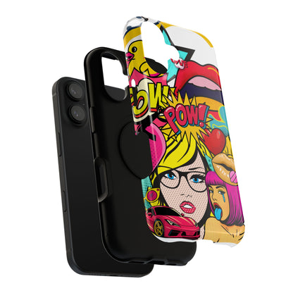 Impact-Resistant Phone Case – Pop Off – Compatible with iPhone 11–17 & Samsung Galaxy S22–S26 Series