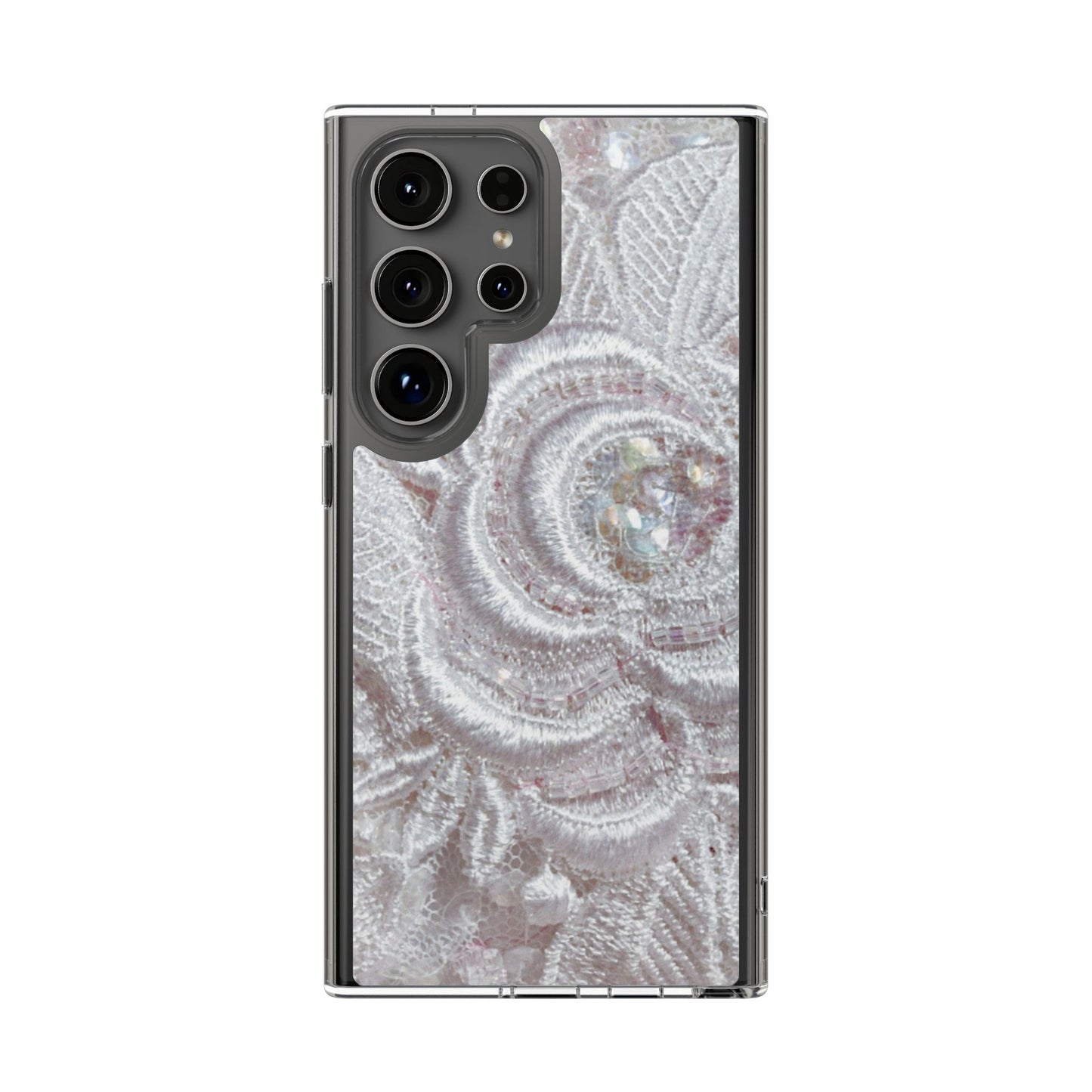 Clear Phone Case – Lace Veil