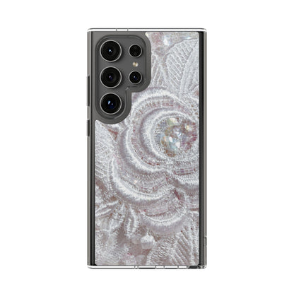 Clear Phone Case – Lace Veil