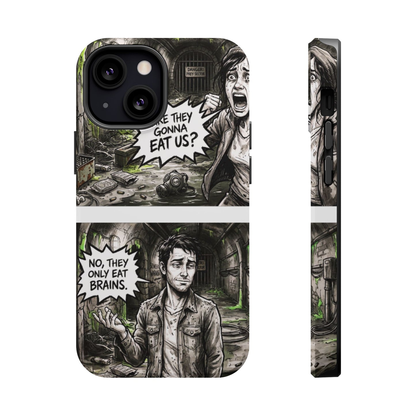 Wireless-Charging Compatible Case – Brains Only