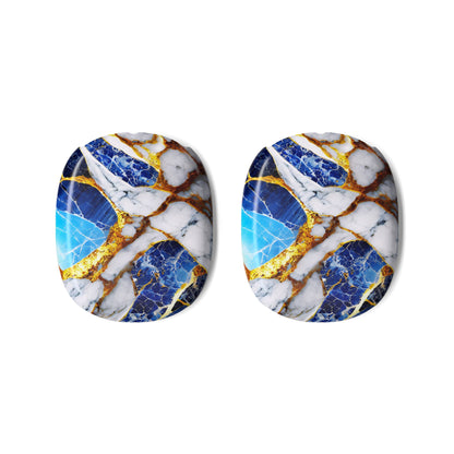 Headphone Ear Cup Covers – Sapphire Veins