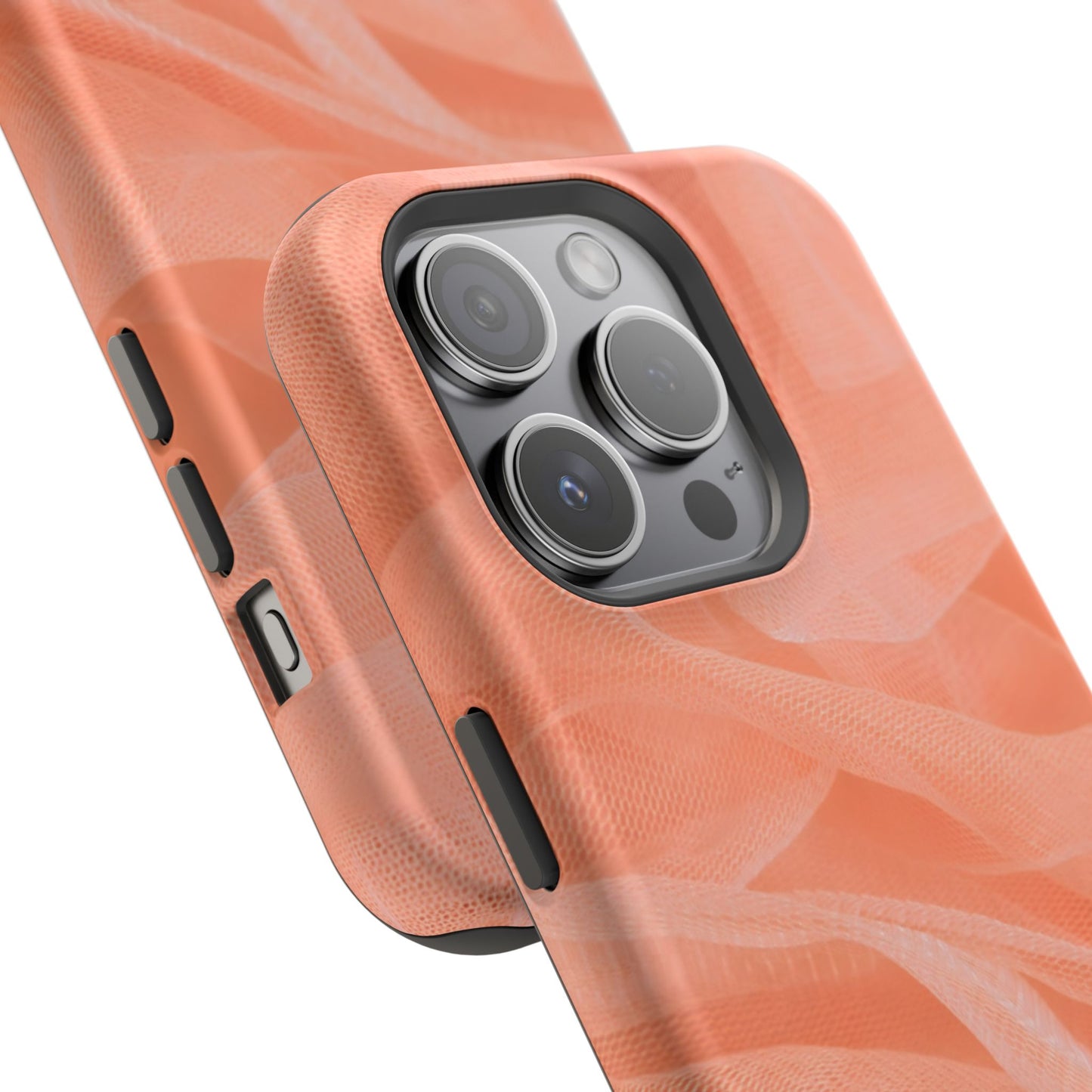 Wireless-Charging Compatible Case – Coral Veil