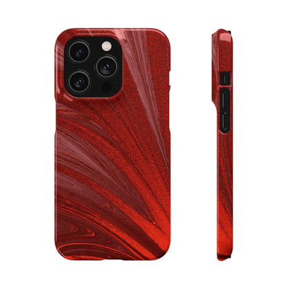 Snap Phone Case – Crimson Current