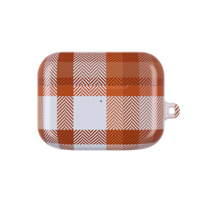 Earbud Case Cover – Spiced Plaid