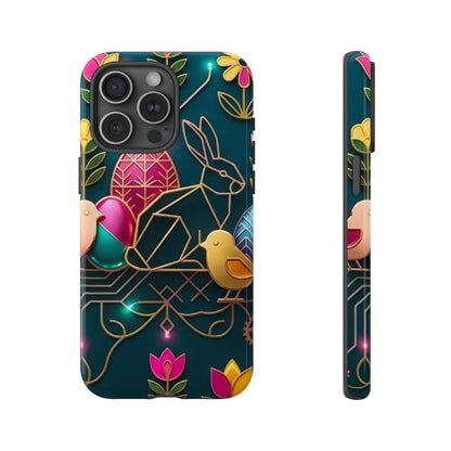 Protective Phone Case – Jeweled Garden