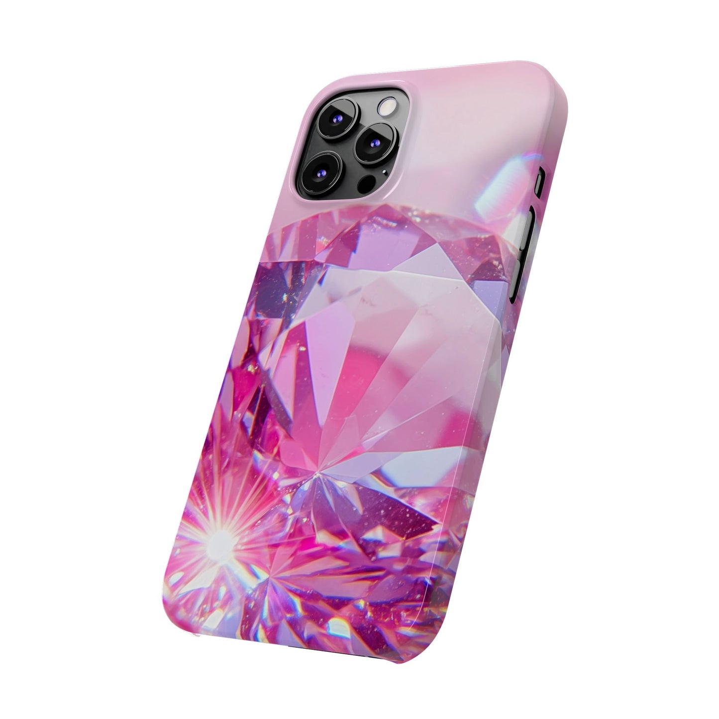 Slim Phone Case – Pink Ice