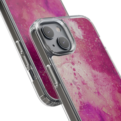 Clear Phone Case – Spilled Wine