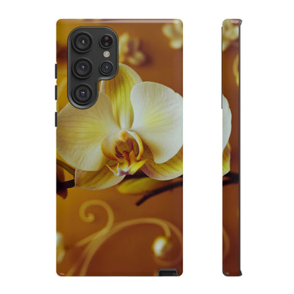 Protective Phone Case – Amber Orchid