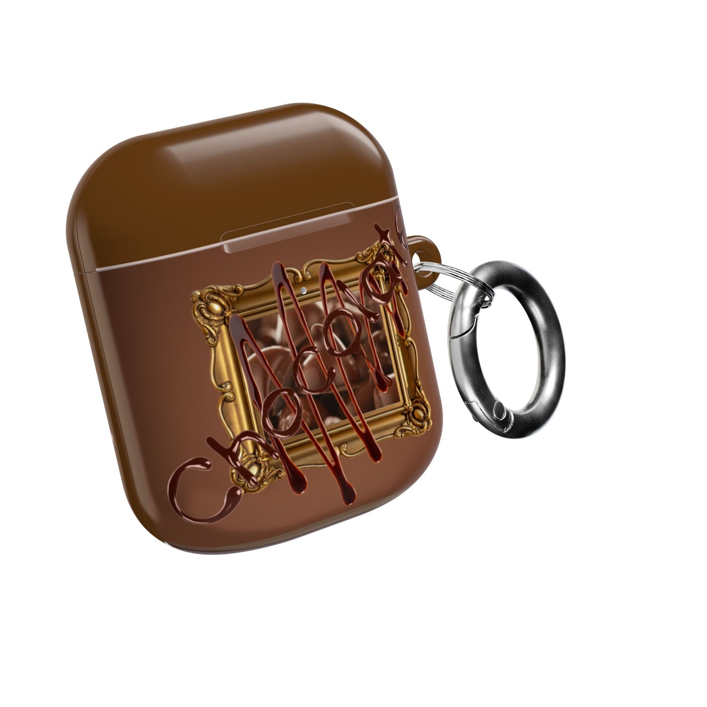 Wireless Earbud Case Cover – Chocolate Truffle