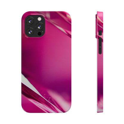 Slim Phone Case – Magenta Motion