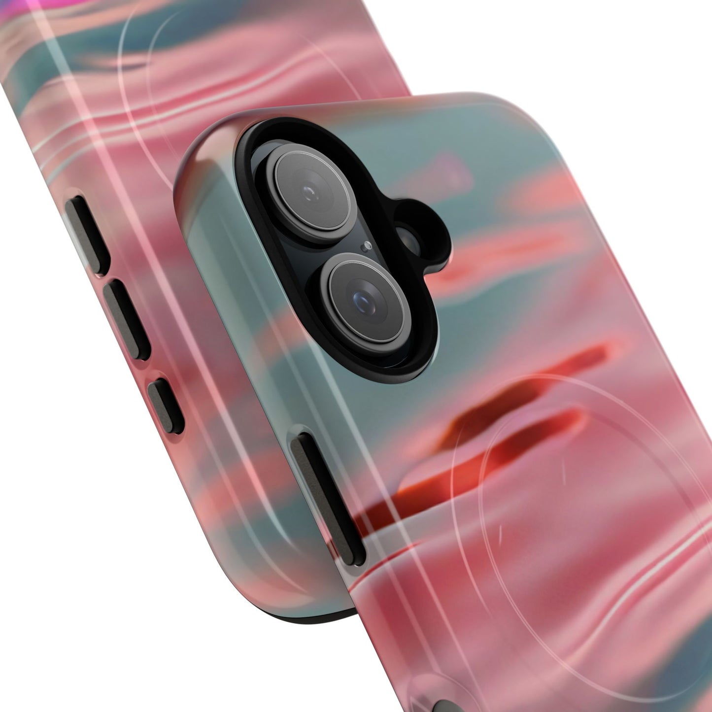 Protective Magnetic Phone Case – Liquid Sunset