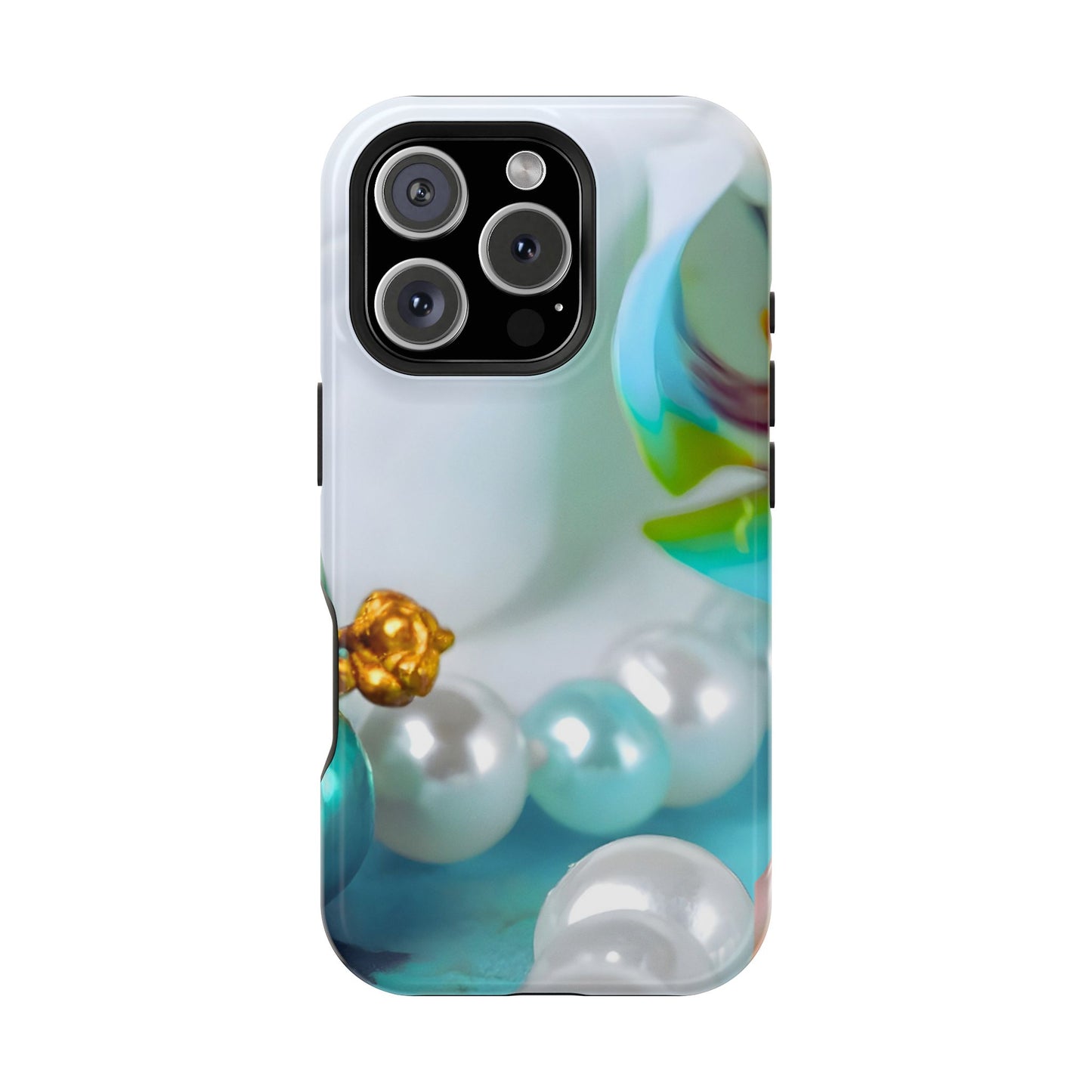 Wireless-Charging Compatible Case – Mermaid’s Pearl