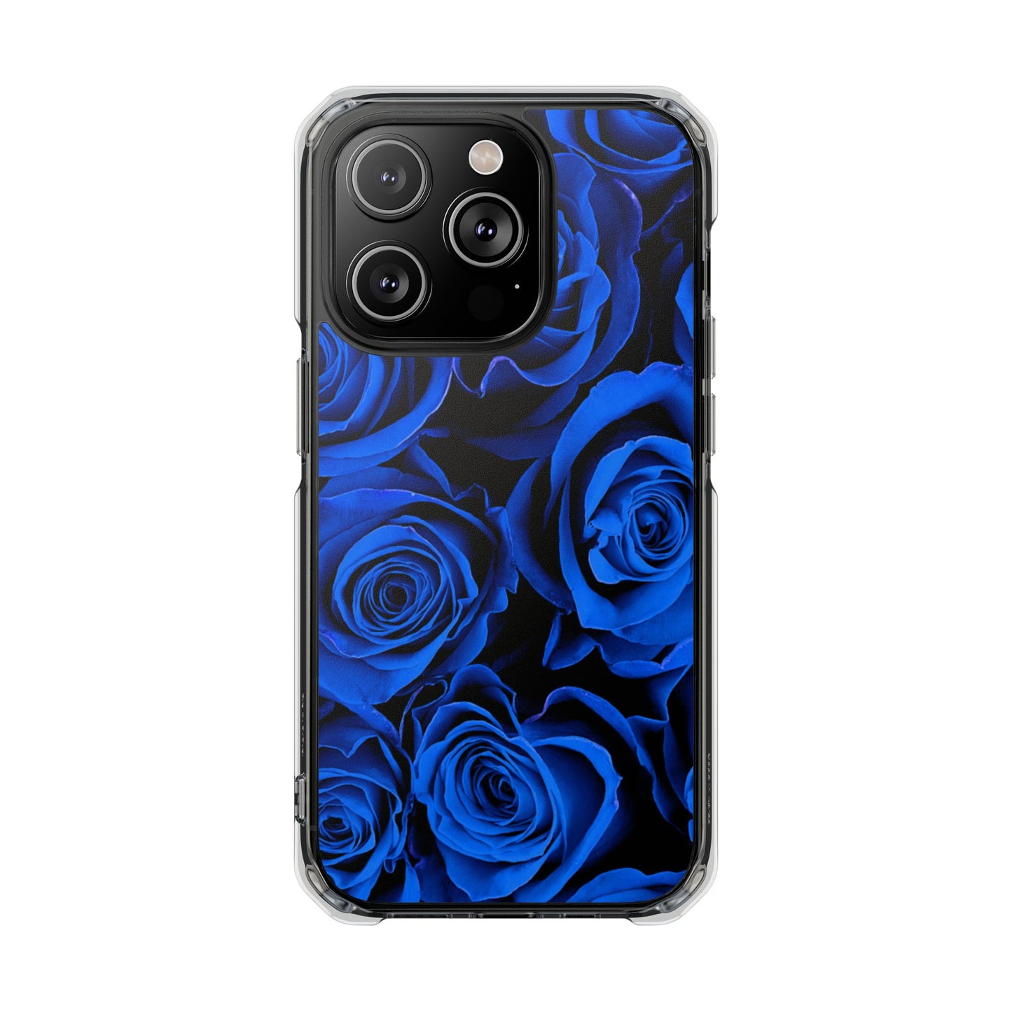 Clear Magnetic Phone Case – Midnight Bloom