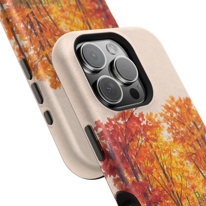 Wireless-Charging Compatible Case – Autumn Remembered – Compatible with iPhone 13–17 & Samsung Galaxy S25–S26 Series