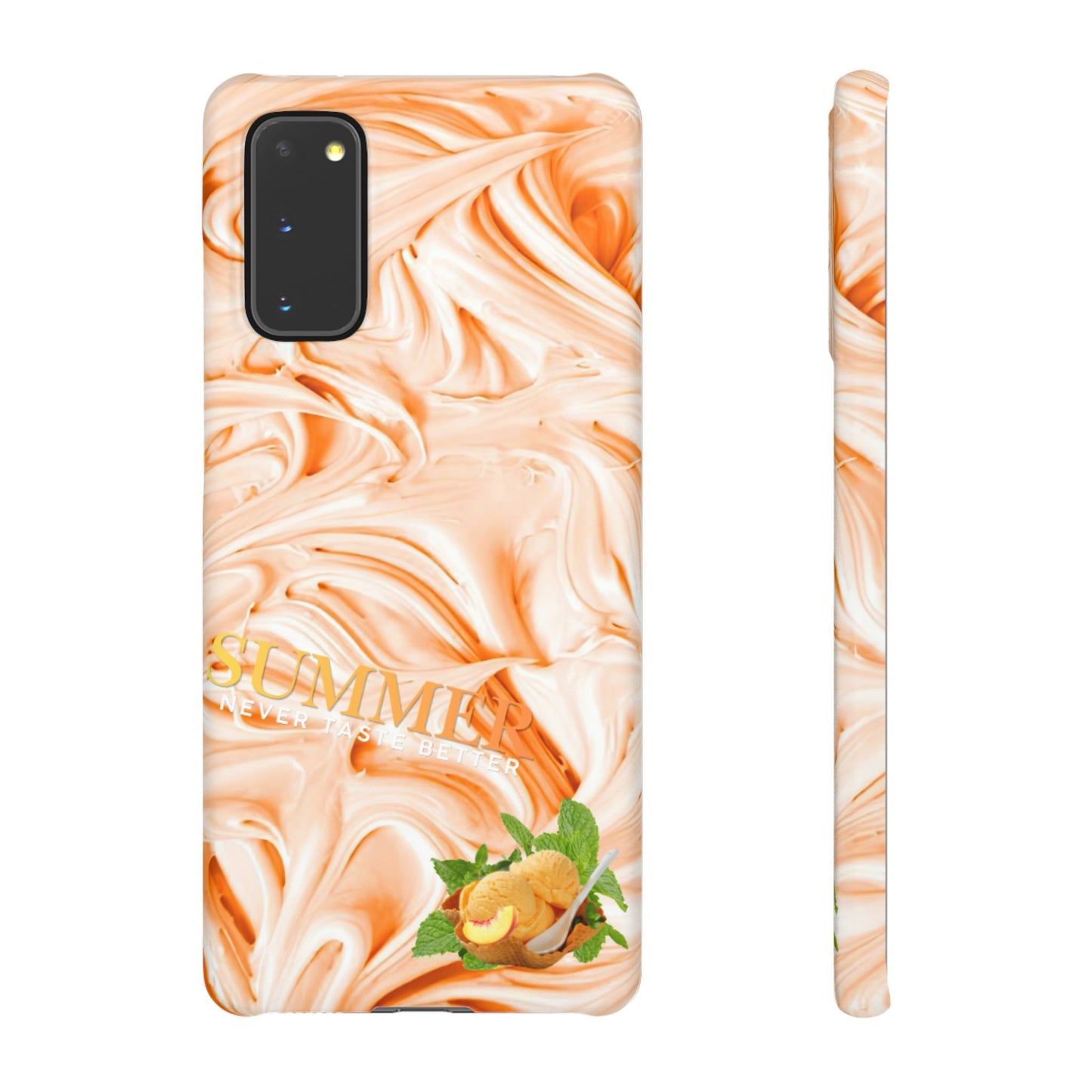 Snap Phone Case – Peach Sorbet