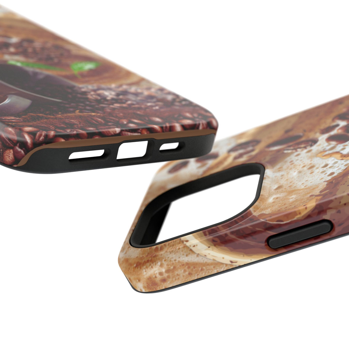 Impact-Resistant Phone Case – Love at First Sip – Compatible with iPhone 11–17 & Samsung Galaxy S22–S26 Series