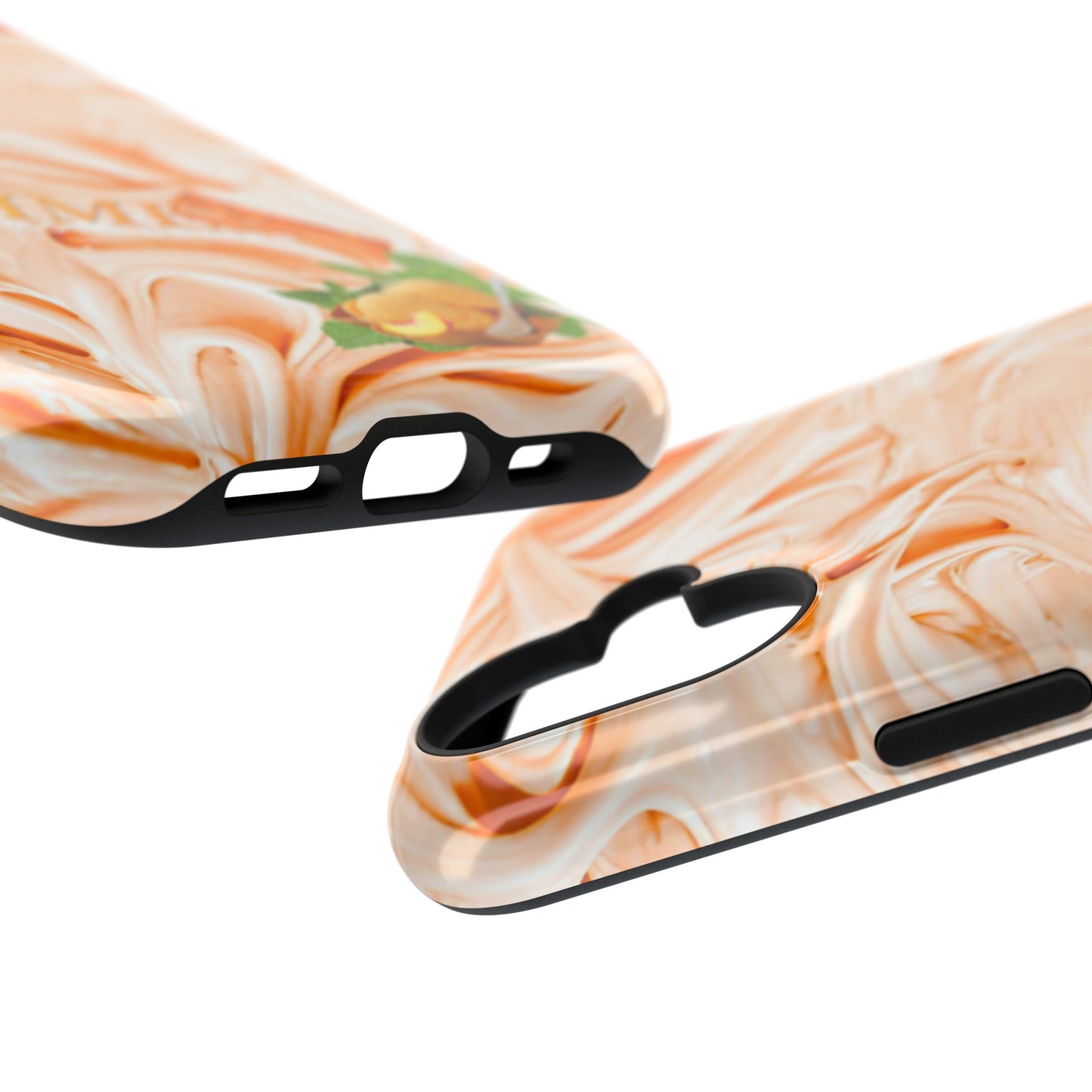 Impact-Resistant Phone Case – Peach Sorbet
