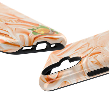 Impact-Resistant Phone Case – Peach Sorbet
