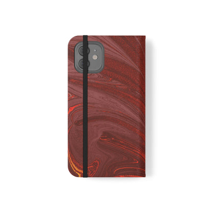 Flip Case – Crimson Current