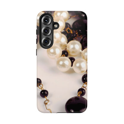 Protective Phone Case – Noir Pearl