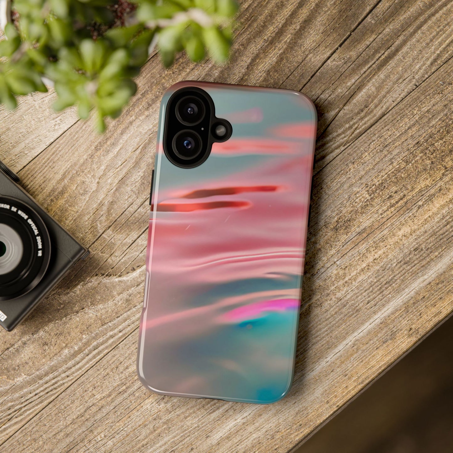Protective Phone Case – Liquid Sunset