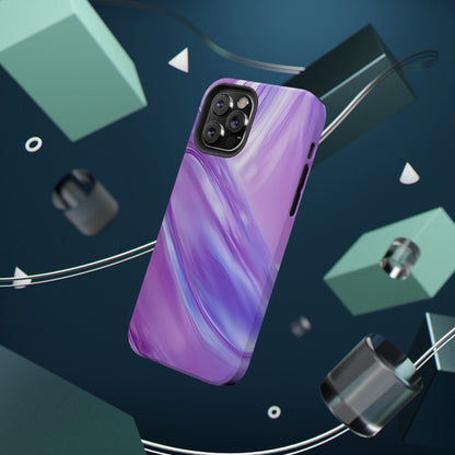 Impact-Resistant Phone Case – Lavender Wave