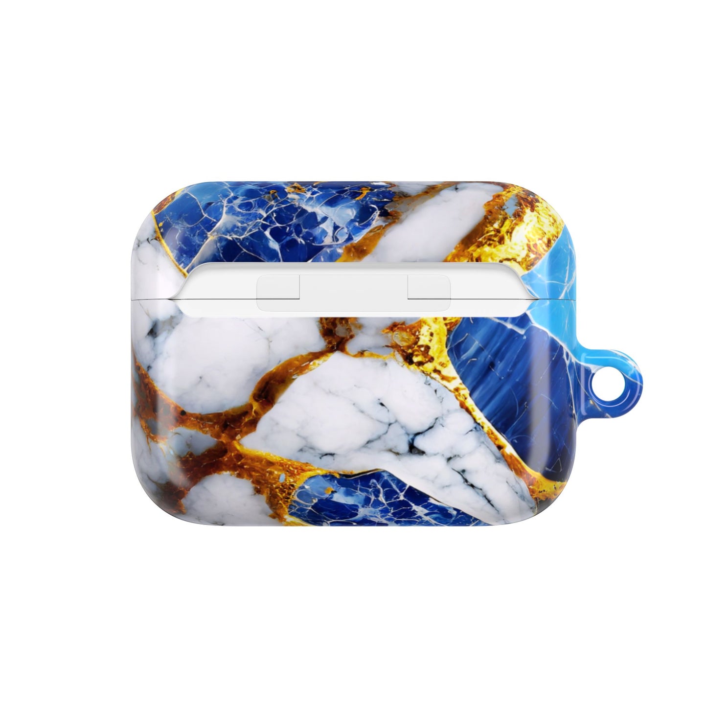 Wireless Earbud Case Cover – Sapphire Veins