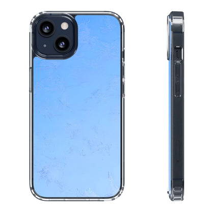 Clear Phone Case – Azure Fade
