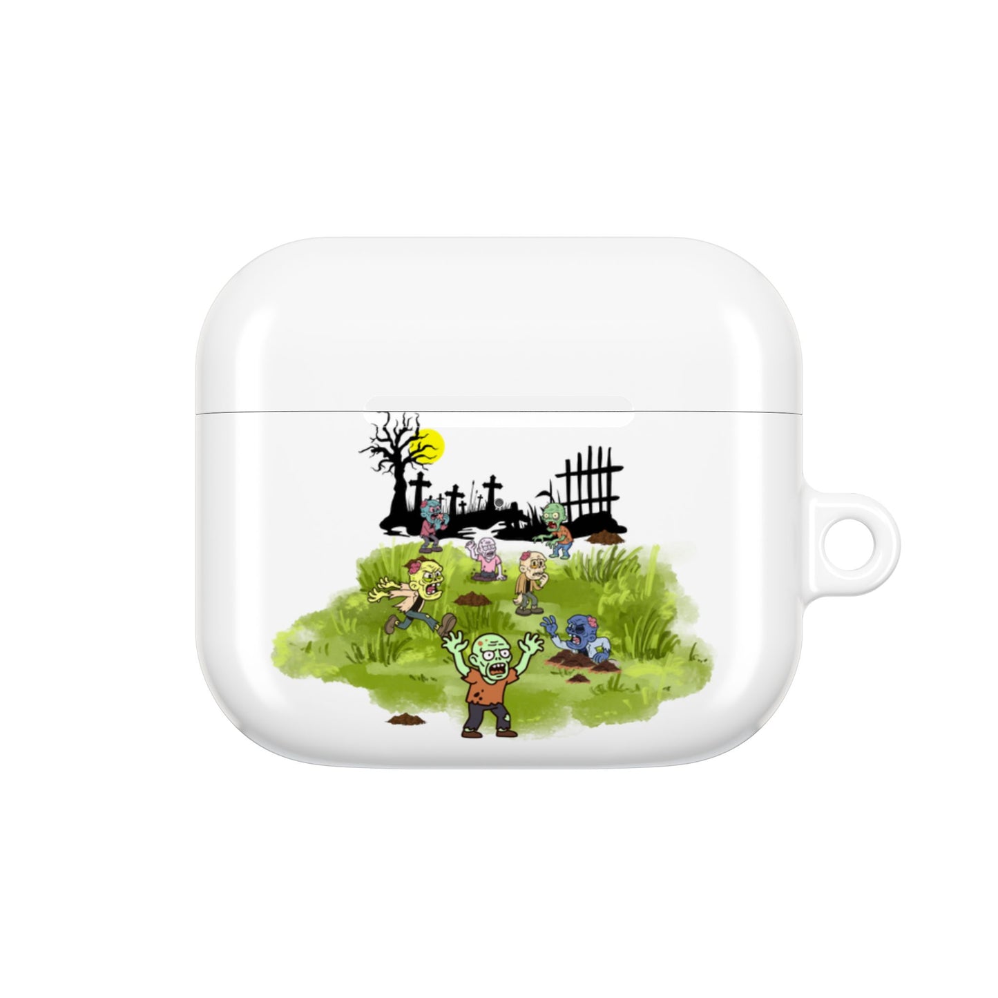 Earbud Case Cover – Graveyard Shift