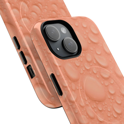 Protective Magnetic Phone Case – Apricot Rain