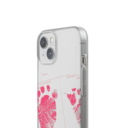 Flexi Case – Mom’s Little Pink Footprints
