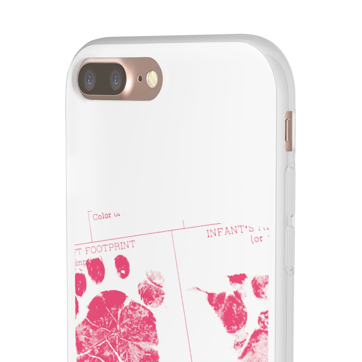 Flexi Case – Mom’s Little Pink Footprints
