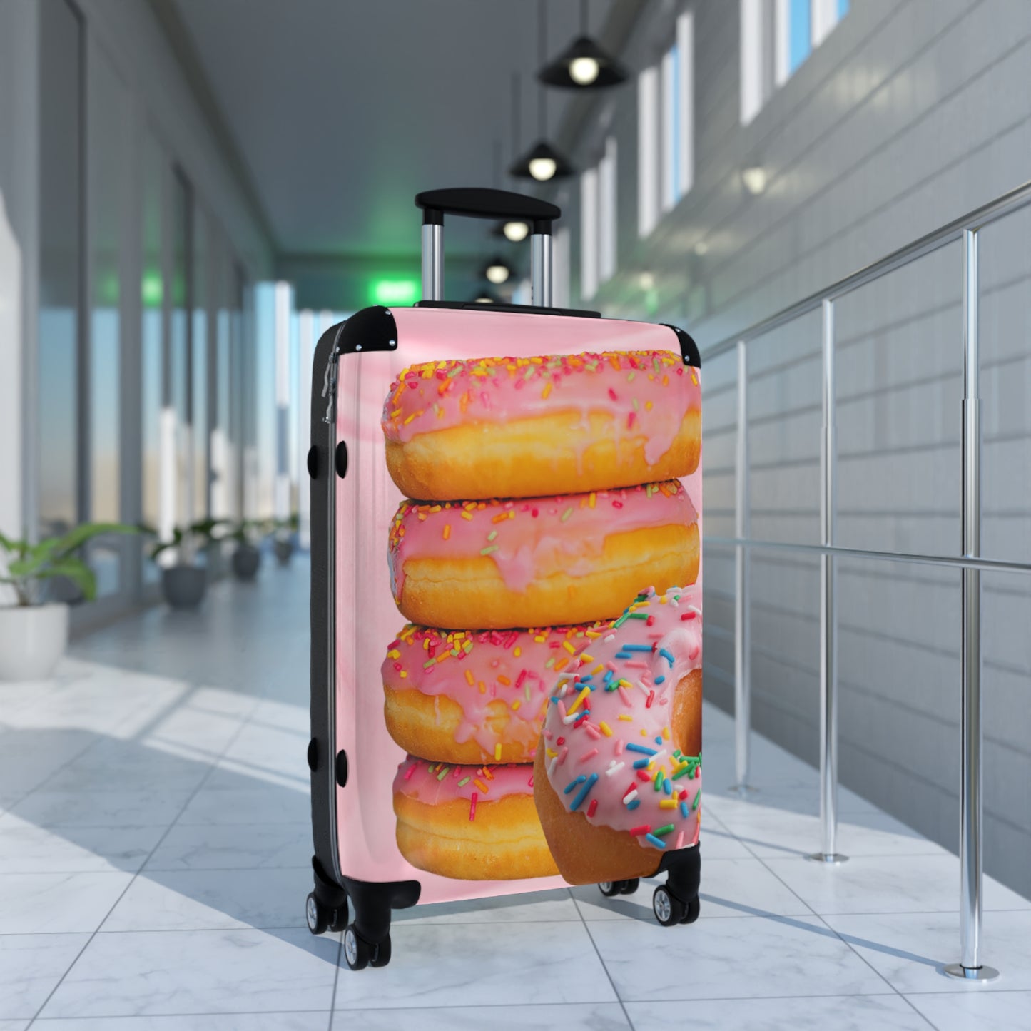Hardshell Suitcase – Donut Daydream