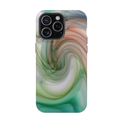 Impact-Resistant Phone Case – Marble Flow