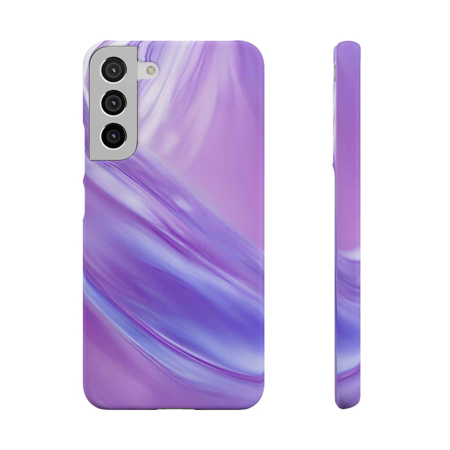 Snap Phone Case – Lavender Wave